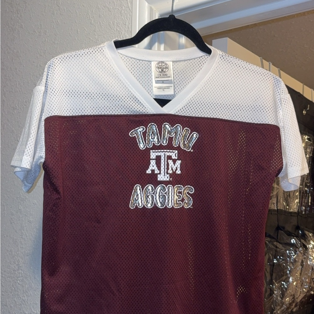 Rivalry Threads Maroon and White Girls Jersey